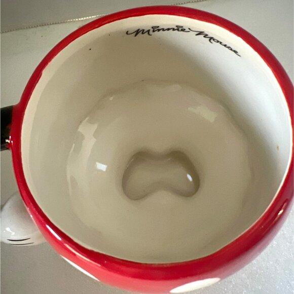 Disney Mug Minnie Mouse Ceramic Original Box Shoes White Gloves Kitchencore - Picture 7 of 7